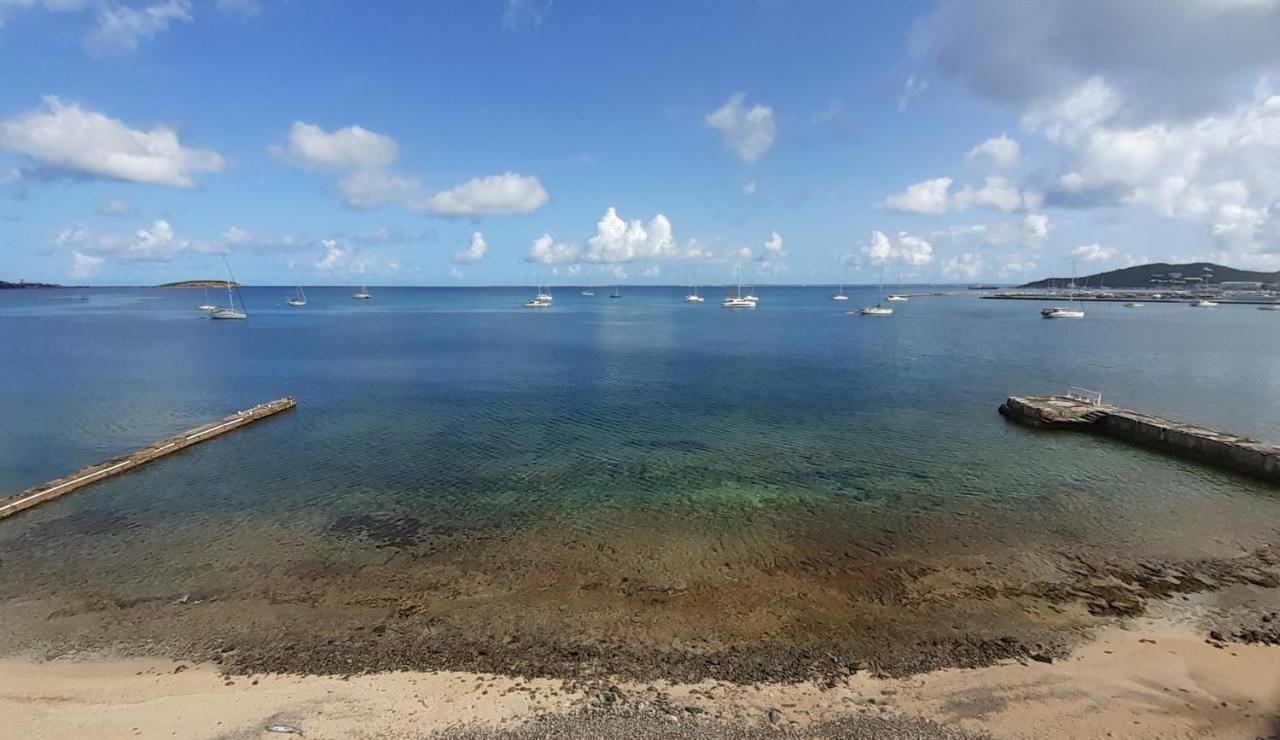 Superbe Studio Dolce Vita Vue Mer Plage Piscine Marigot  Εξωτερικό φωτογραφία